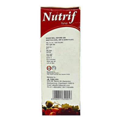 Ayurvedic Nutrif Syrup 200ml(pack of 2)