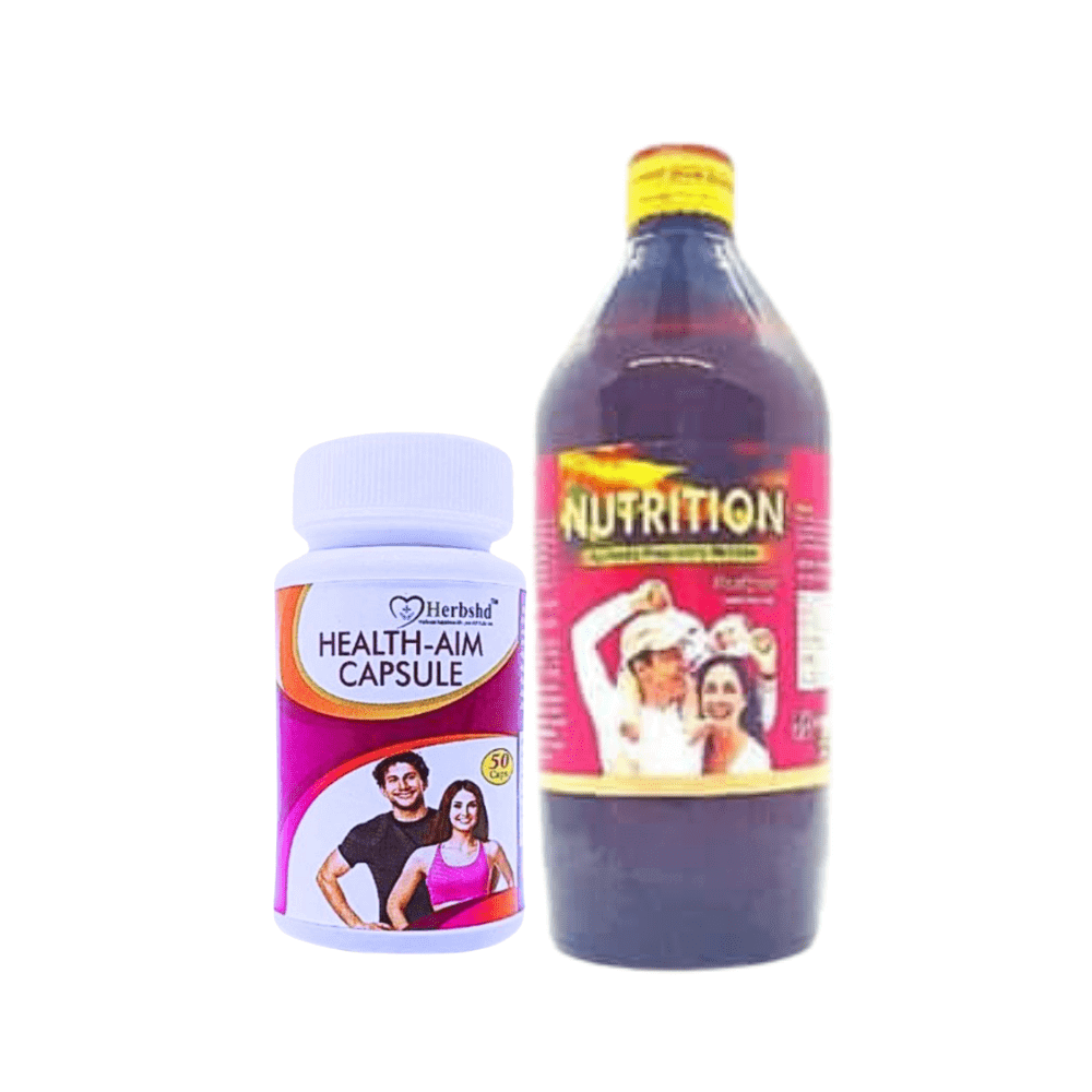 Ayurvedic Nutrition Syrup & Health Aim( Combo pack)