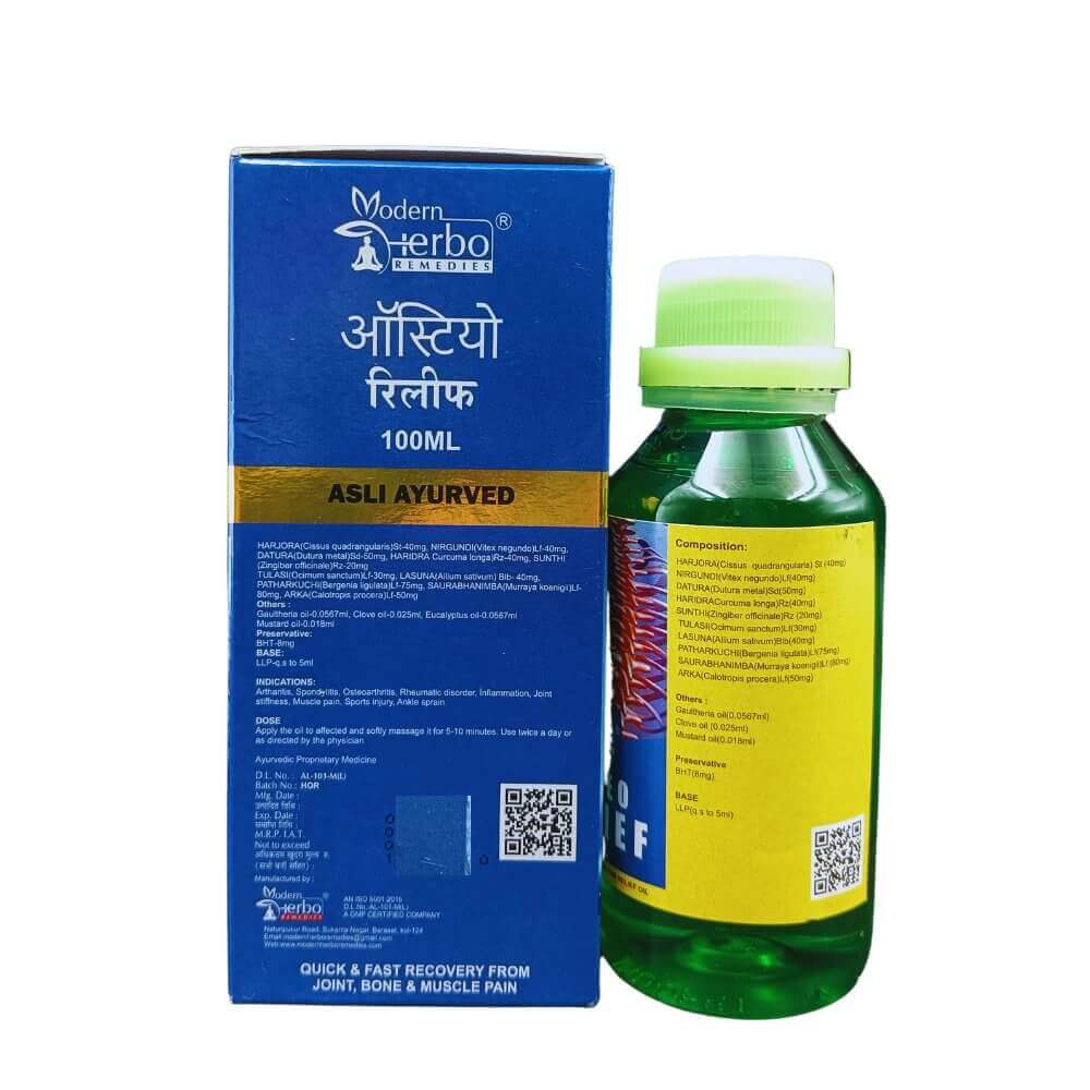Ayurvedic Osteo Relief oil (PACK OF 3)