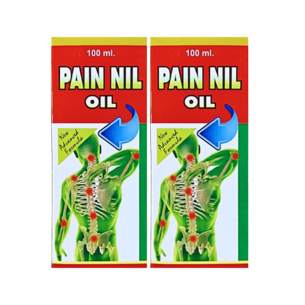 Ayurvedic Pain Nil Oil & Orto First Tablet combo pack (Pack of 2)