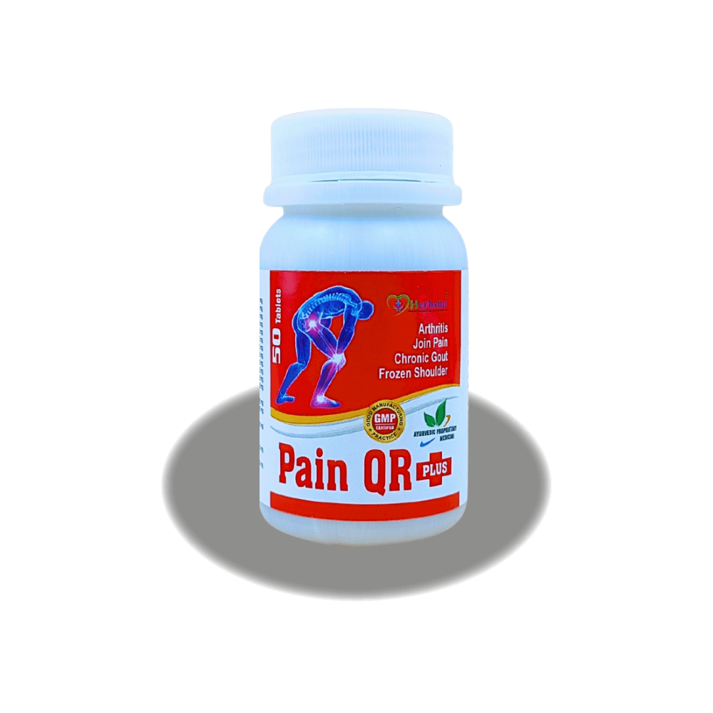 Ayurvedic Pain QR Plus Capsule – Best Natural Relief for Chronic Gout & Joint Pain | Pack of 2