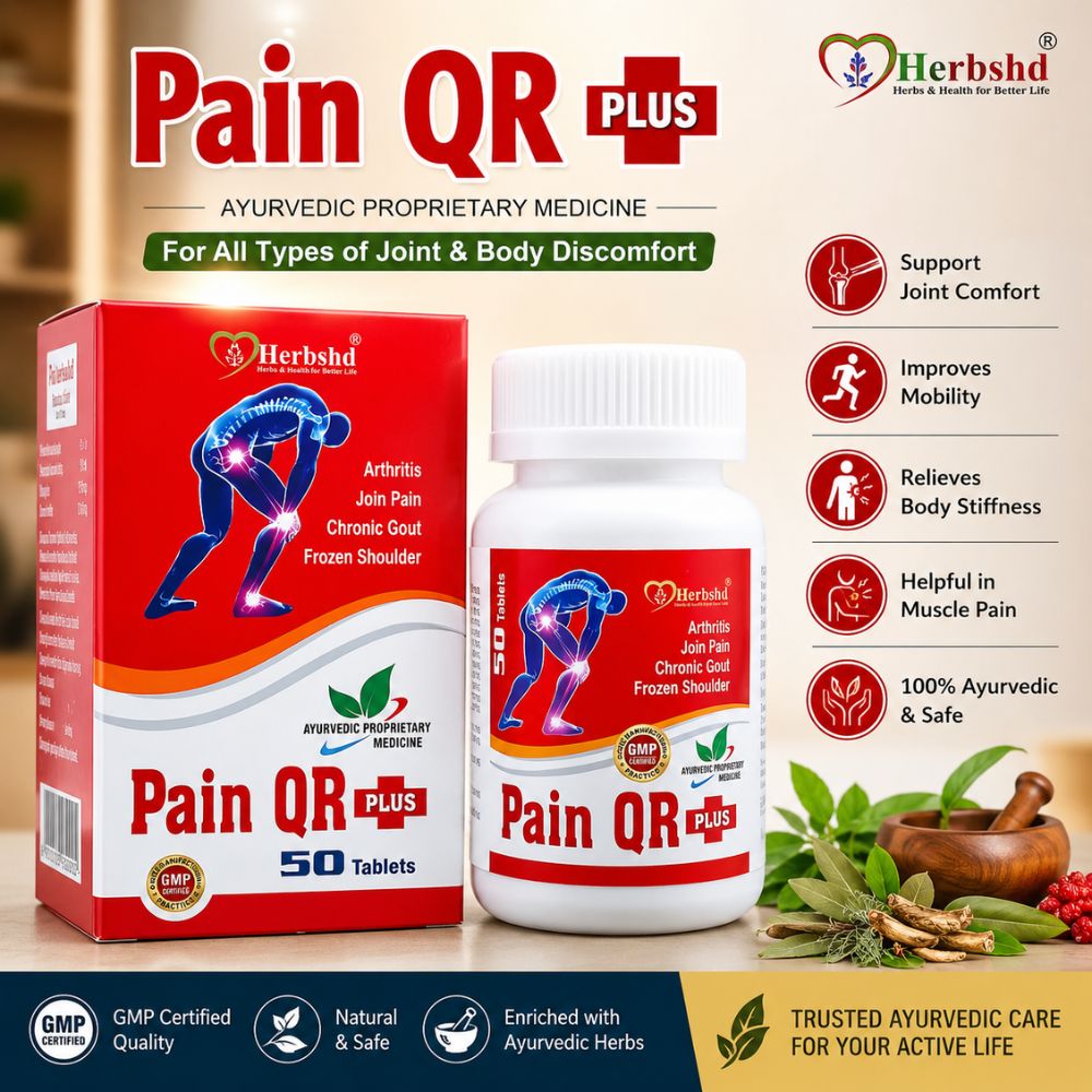 Ayurvedic Pain Relief Oil | Pain QR PLUS Capsules DARDNA Ayurvedic Pain Oil Combo