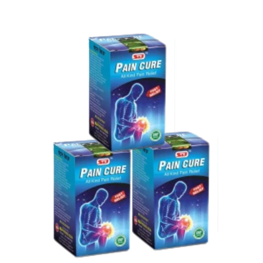 Ayurvedic Pain Relief Pain Cure Tablet (Pack Of 3)