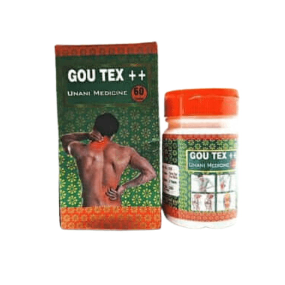 Ayurvedic Pain Reliever Gou Tex++ Tablets Pack of 2