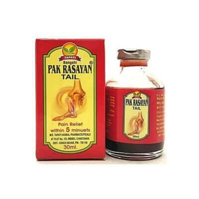 Ayurvedic Pak Rasayan Tail (Pack of 6) for Back Pain