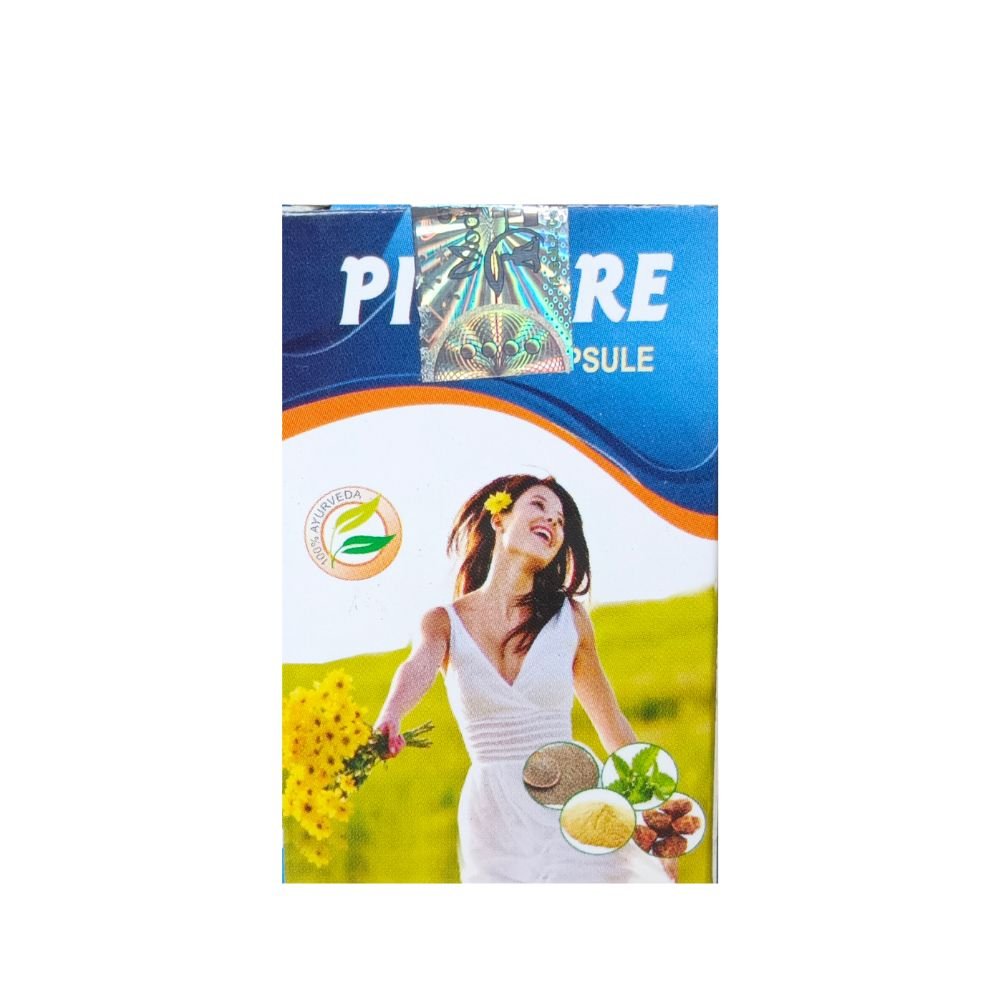 Ayurvedic Pi - Cure Capsule & Arsha Binas Batika for piles(combo pack)