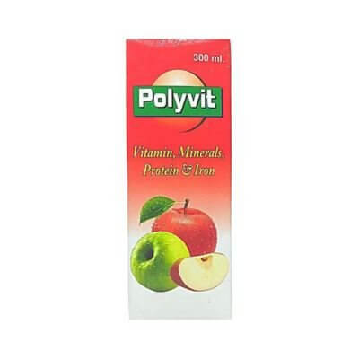 Ayurvedic Polyvit Syrup 300m.l(pack of 3).