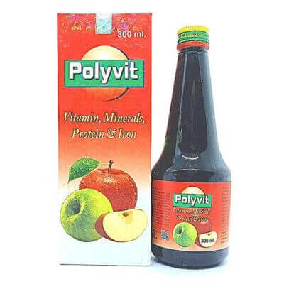 Polyvit Polyvit Syrup & Health Aim Capsule for vitamins & protein ...