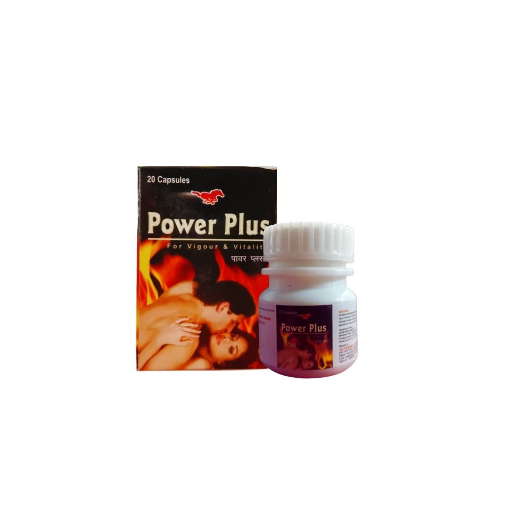 Ayurvedic Power Plus Capsule – Herbal Energy Booster( Pack of 2)
