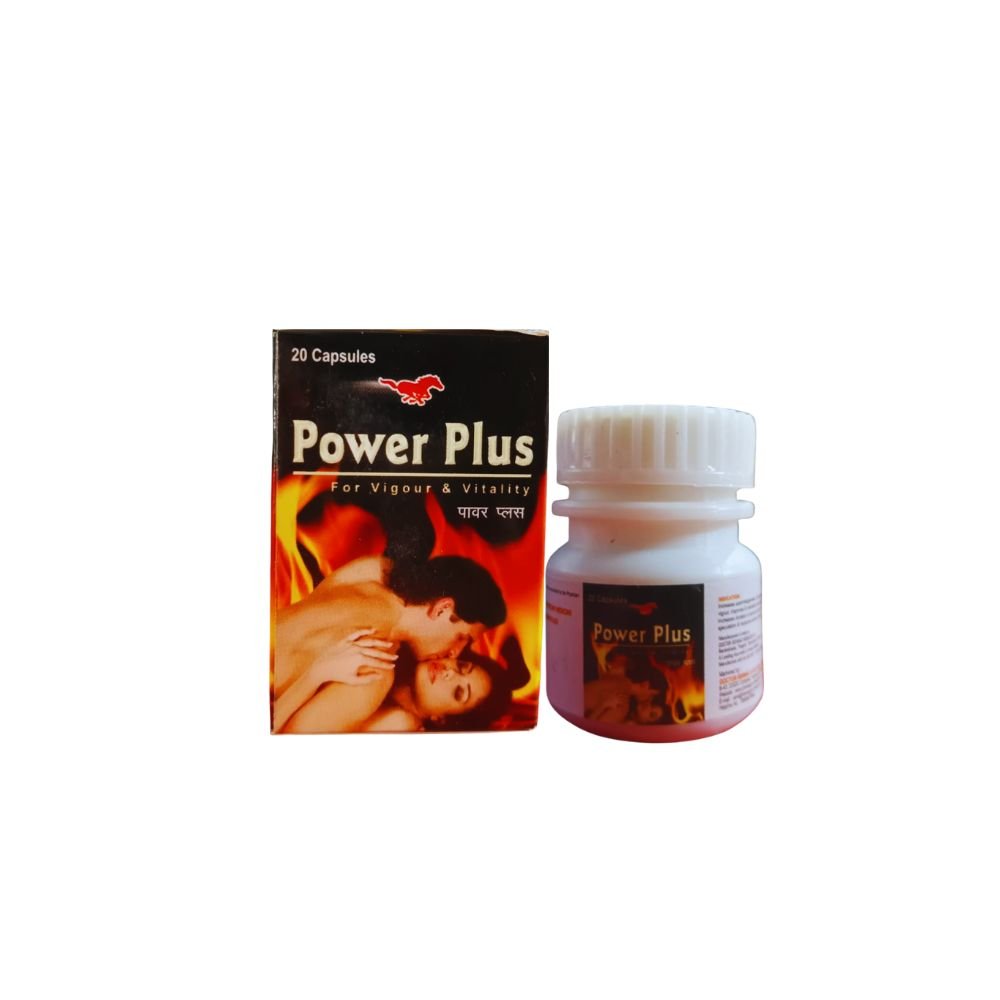 Ayurvedic Power Plus Capsule – Herbal Energy Booster( Pack of 2)