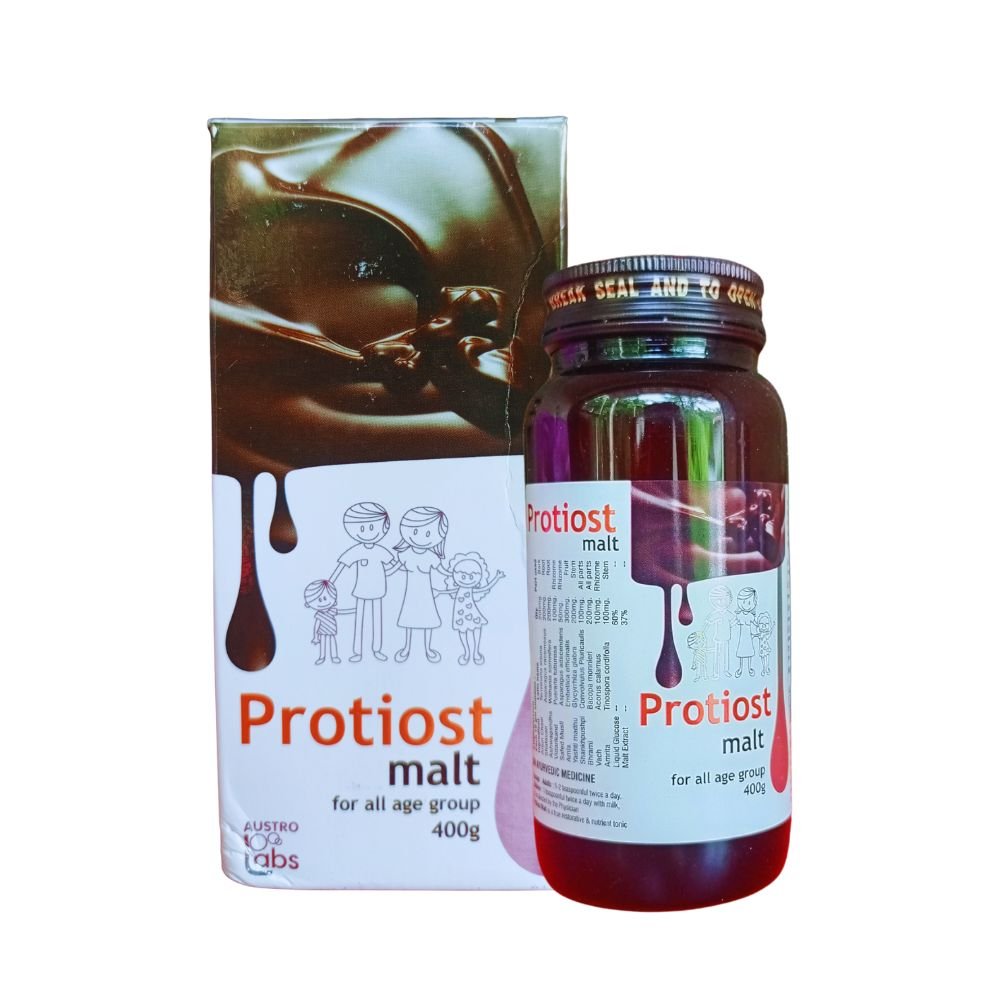 Ayurvedic Protiost malt & Health Aim capsule (combo pack).for all age group.