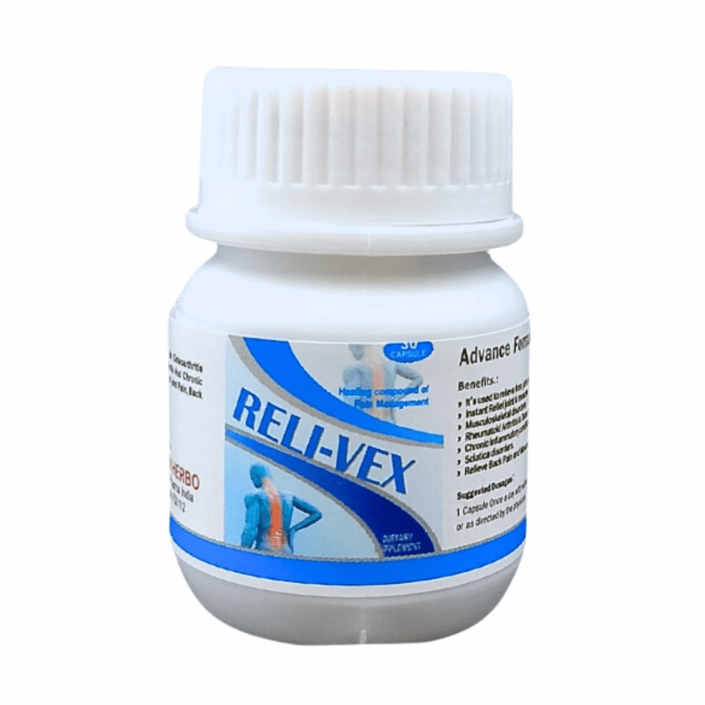 Ayurvedic Reli - vex 30capsule (Pack Of 2 )