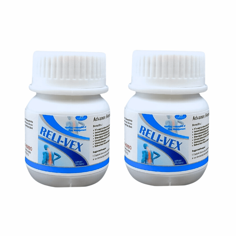Ayurvedic Reli - vex 30capsule (Pack Of 2 )