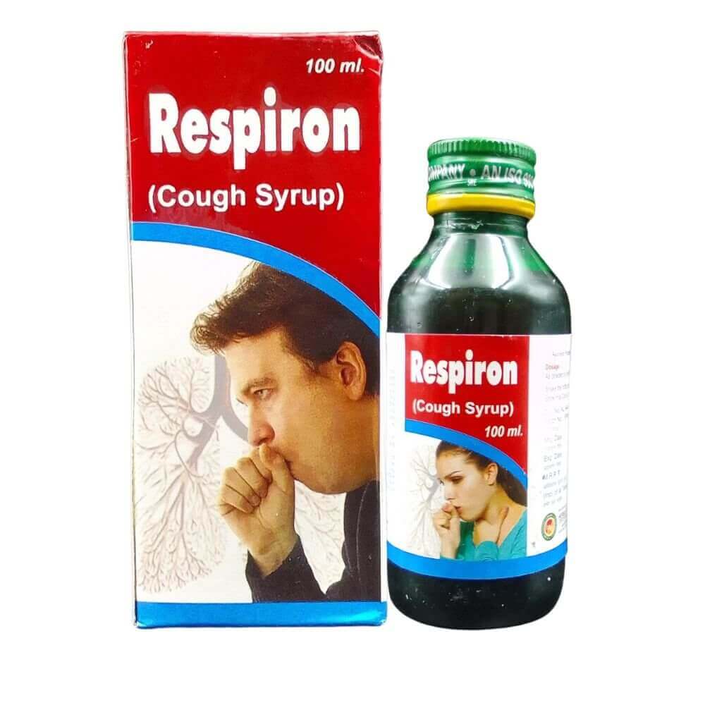 Ayurvedic Respiron Cough Syrup (pack of 3)