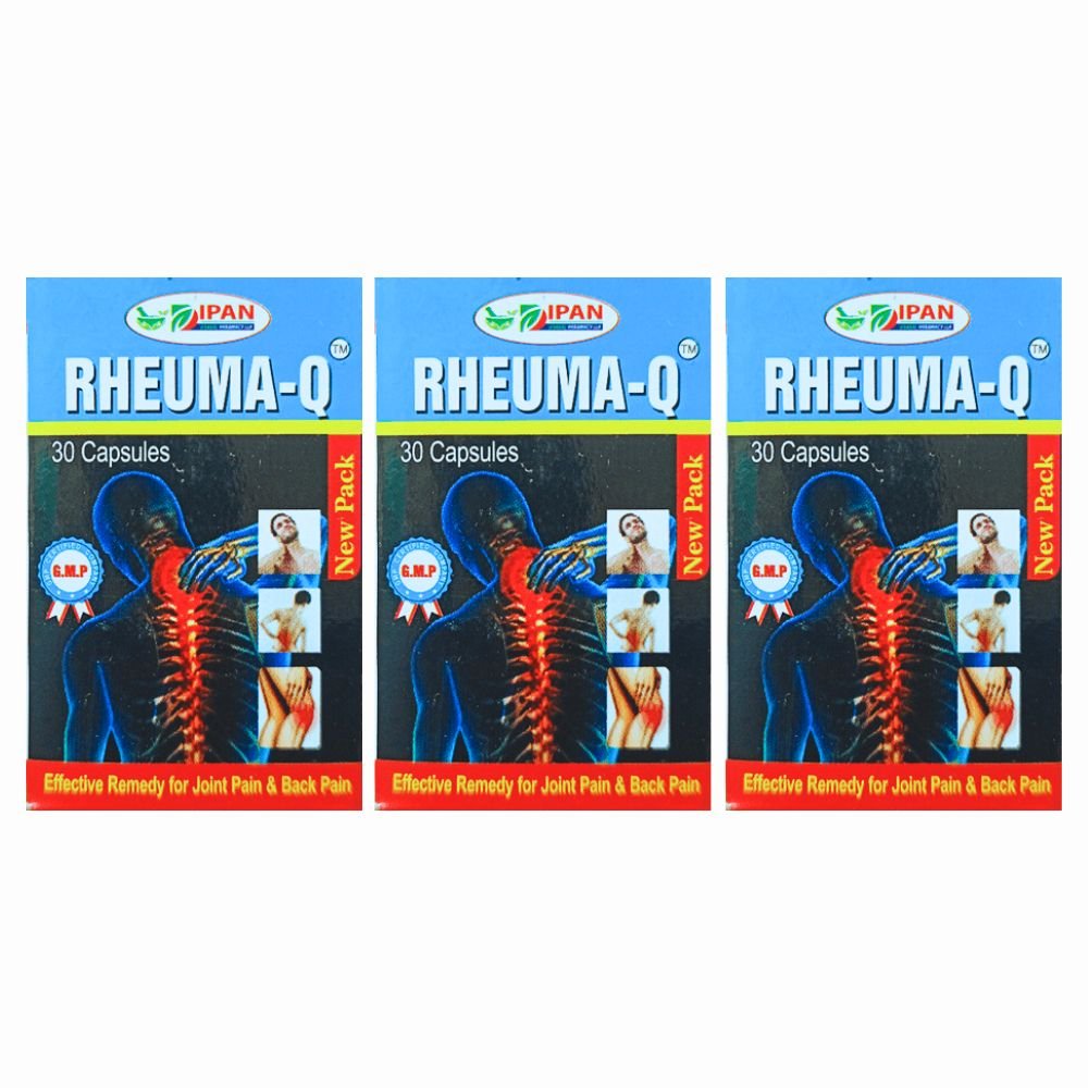 Ayurvedic Rheuma - Q Capsule | 30 capsule | Pack of 3