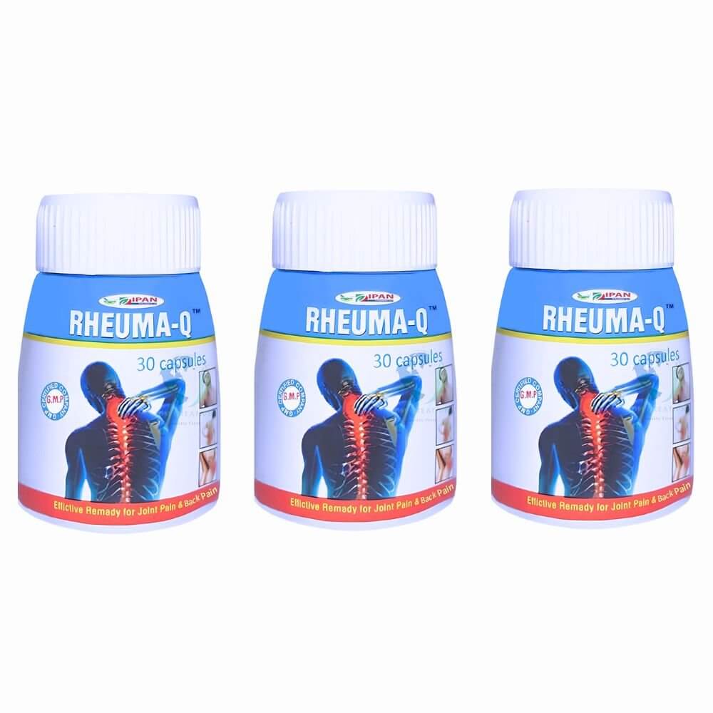 Ayurvedic Rheuma - Q Capsule | 30 capsule | Pack of 3