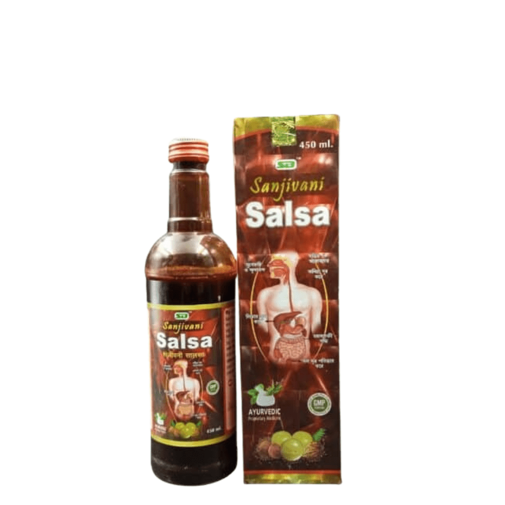 Ayurvedic Sanjivani Salsa Syrup &amp; Health - Aim Capsule (Combo Pack)