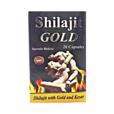 Ayurvedic Shilajit Gold 20 Capsule(pack of 2)