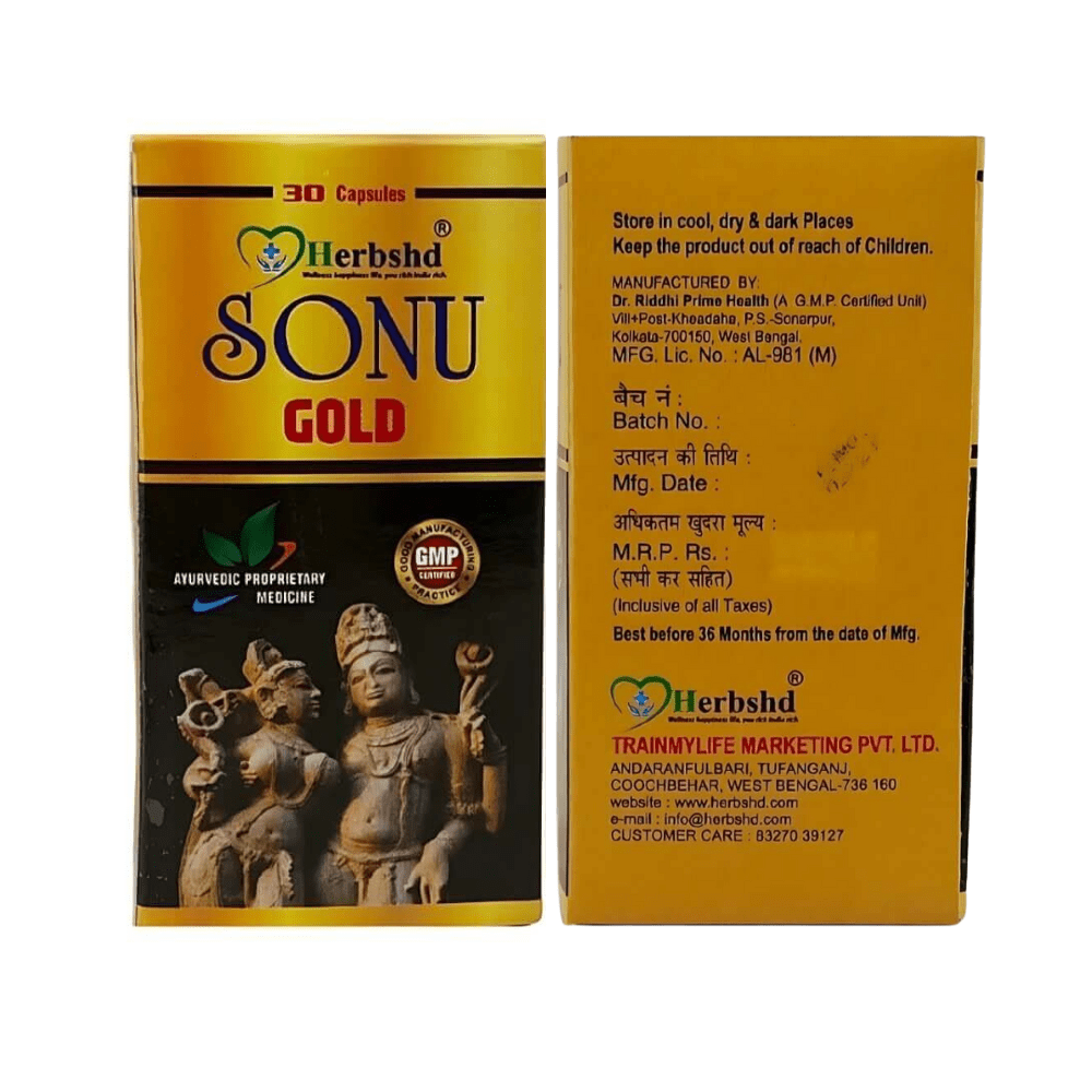 Ayurvedic Sonu Gold Capsule (combo pack)