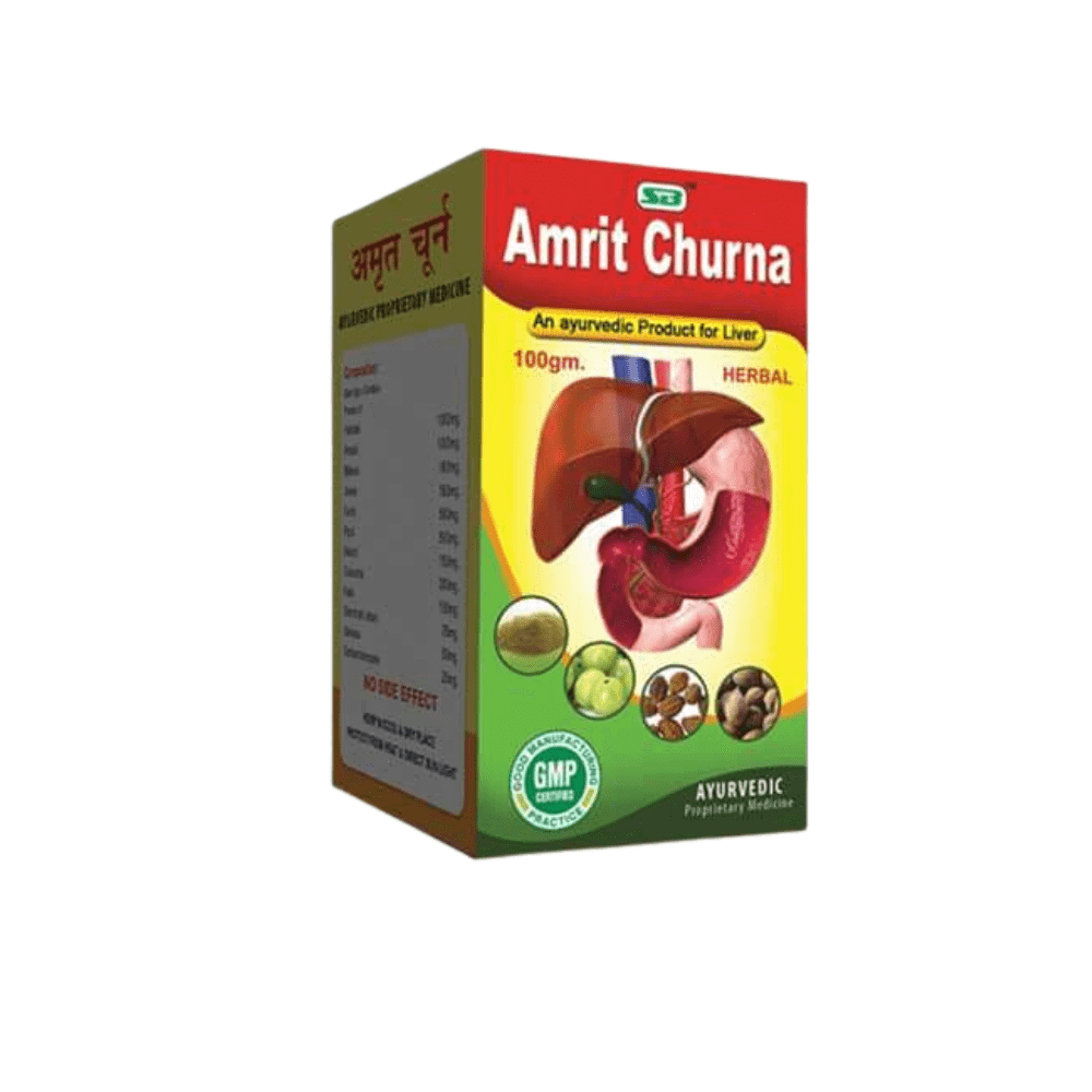 Ayurvedic Stomach Care Sb Amrit Churna ( Pack Of 4 ) For Indigestion