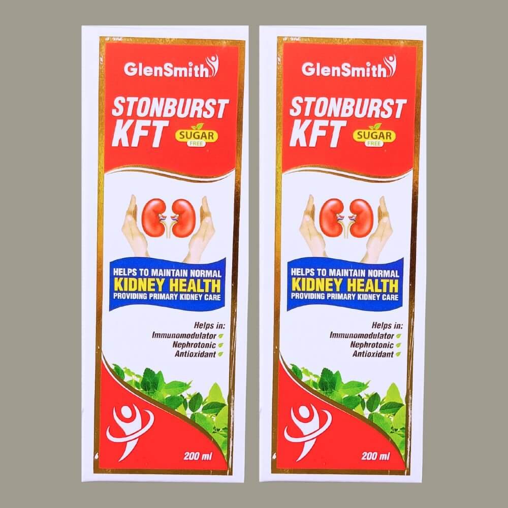 Ayurvedic STONBURST KFT syrup (Pack of 2)