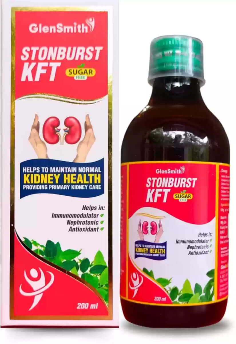 Ayurvedic STONBURST KFT syrup (Pack of 2)