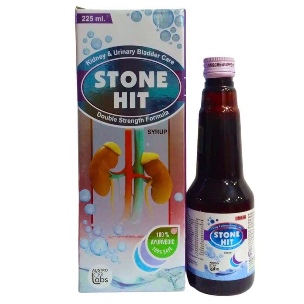 Ayurvedic Stone Hit Syrup 225ml.(pack of 2)