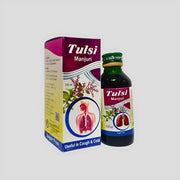 Ayurvedic Sugar Free Tulsi Manjuri Syrup 100ml.(PACK OF 5)