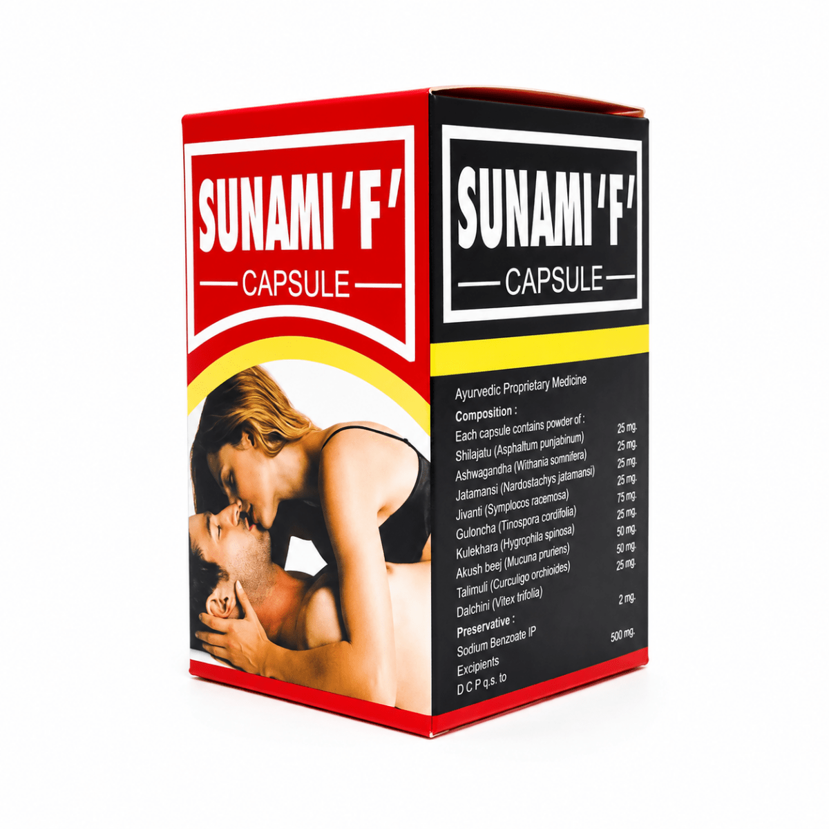 Ayurvedic Sunami 'F' Capsule Helps increase libido In women