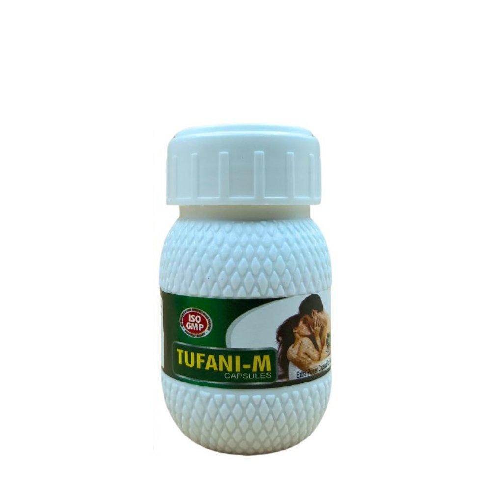 Ayurvedic Tufani M Capsule for Vigour &amp; Vitality