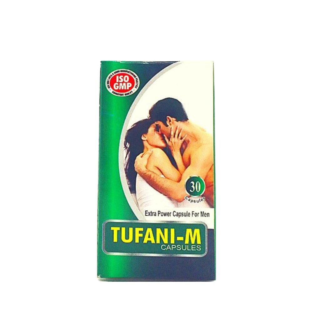 Ayurvedic Tufani M Capsule for Vigour &amp; Vitality