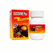 Ayurvedic vitamins abcdek Eucovine Plus capsule for physical weakness & muscle weakness (pack of 2)