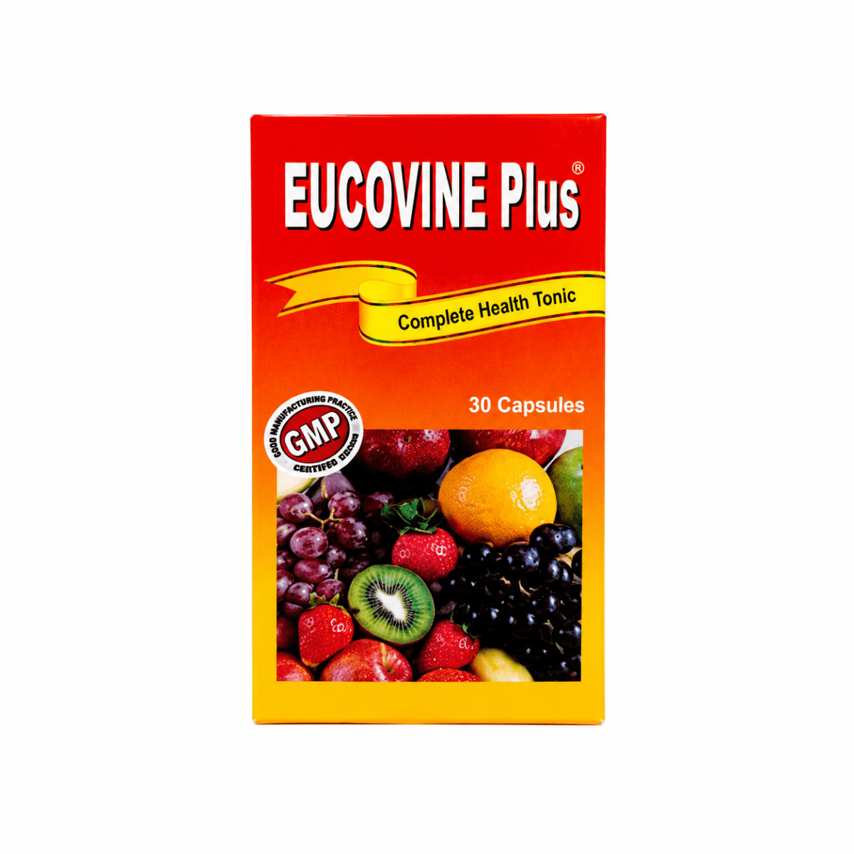 Ayurvedic vitamins abcdek Eucovine Plus capsule for physical weakness & muscle weakness (pack of 2)