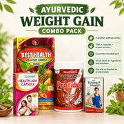 Ayurvedic Weight Gain Combo Pack For Men & women
