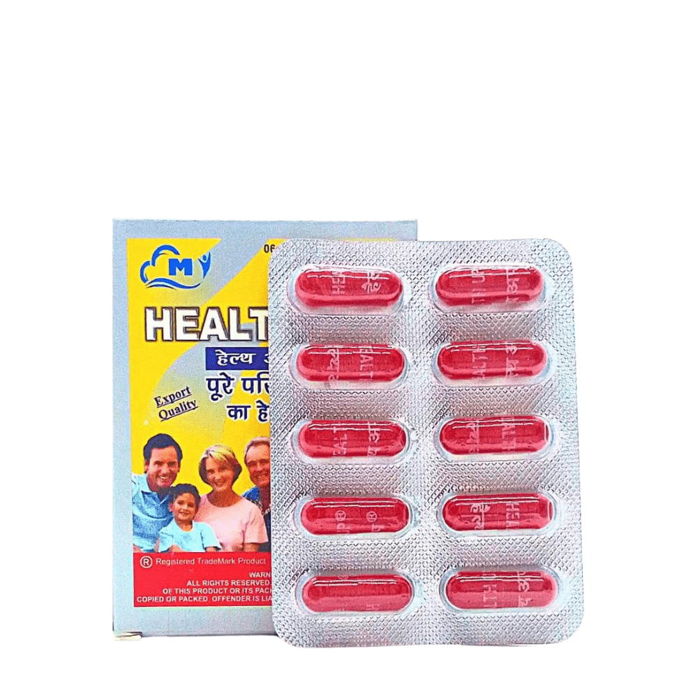 Ayurvedic Weight Gainer Health Up capsule for Healthy Life (pack of 2)