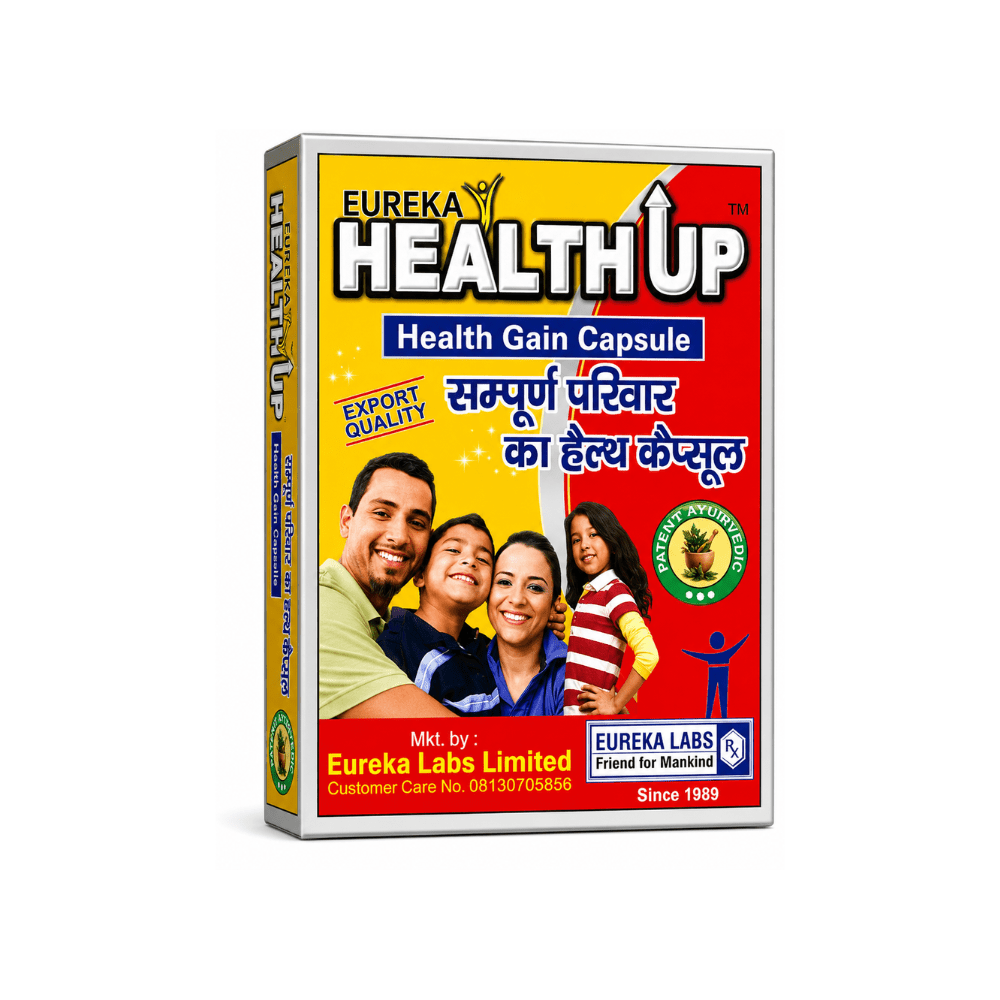 Ayurvedic Weight Gainer Health Up capsule for Healthy Life (pack of 2)