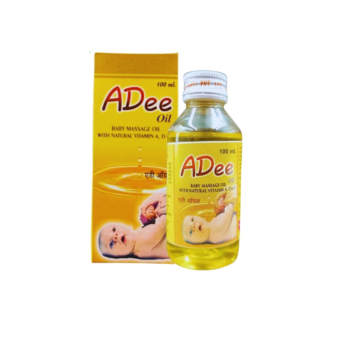 BABY MASSAGE OIL Adee Oil 100ml For Health and Nutrition (PACK OF 5)