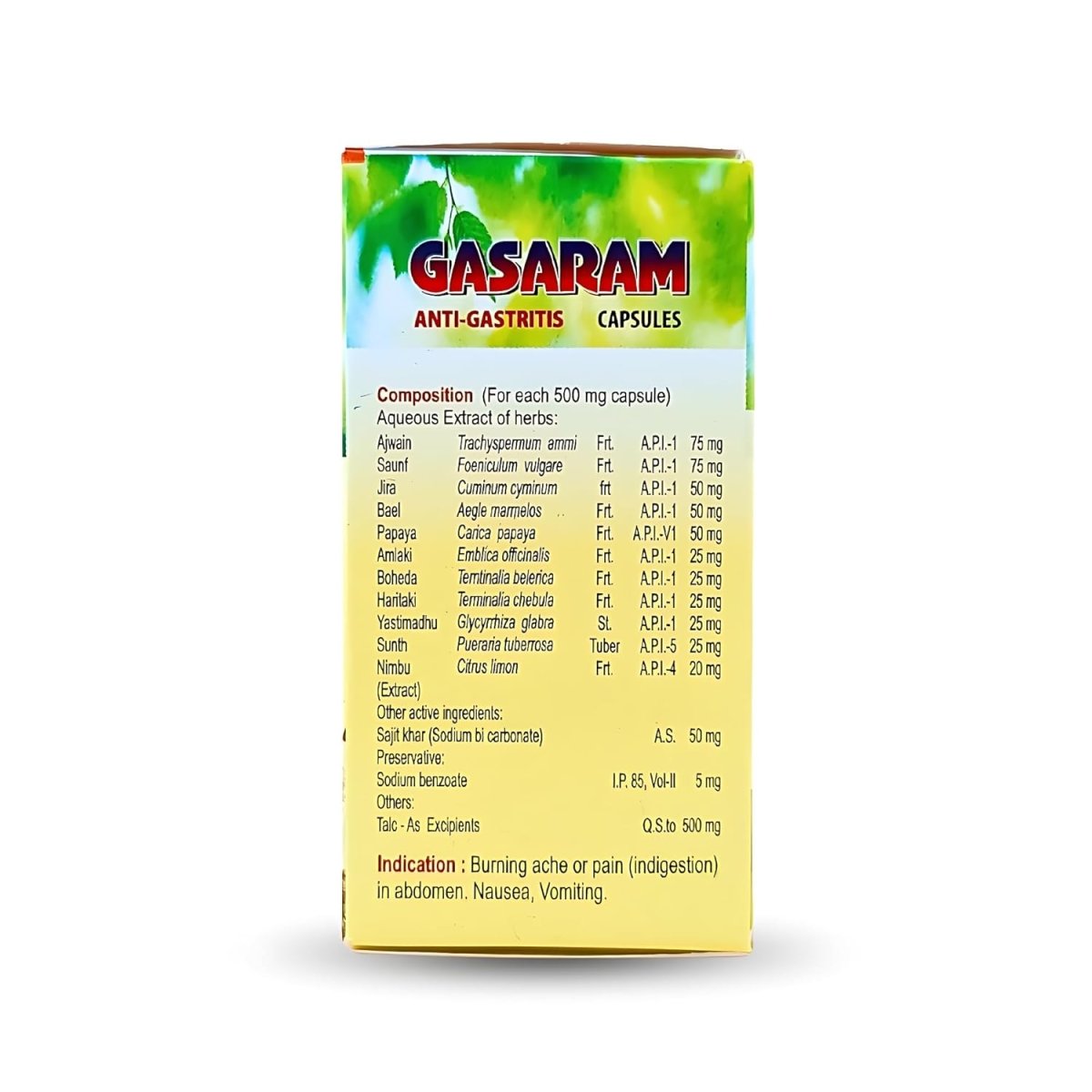 Back Pain Wellness Combo | Pain QR Plus Capsule, Omni Gel & Gasaram Capsule