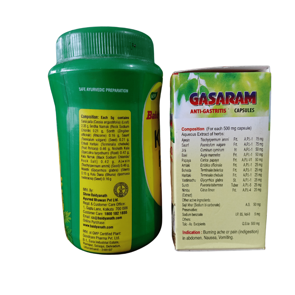 Baidyanath Kabz Har & HERBSHD Capsule – Ayurvedic Constipation Relief