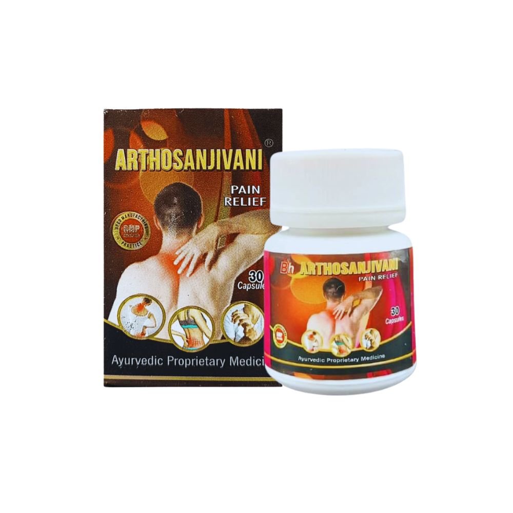 BENGAL HERBS arthosanjivani pain relief capsule (PACK OF 4)