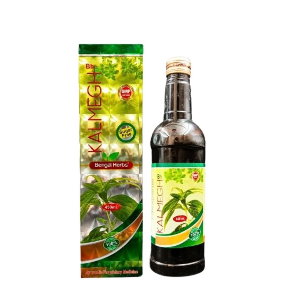 Bengal Herbs Kalmegh Syrup 450ml. (pack of 3)