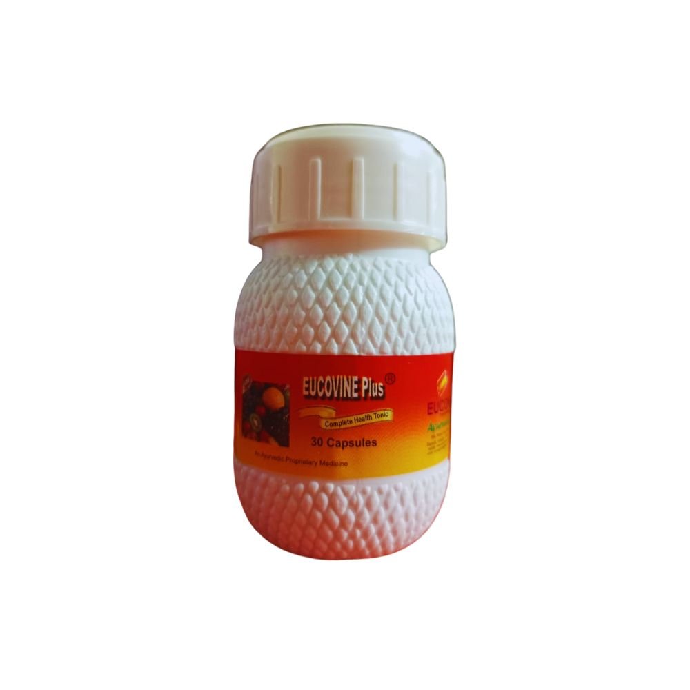 Best Ayurvedic Eucovine Plus Tonic And Eucovine Plus Capsule Complete Health Combo