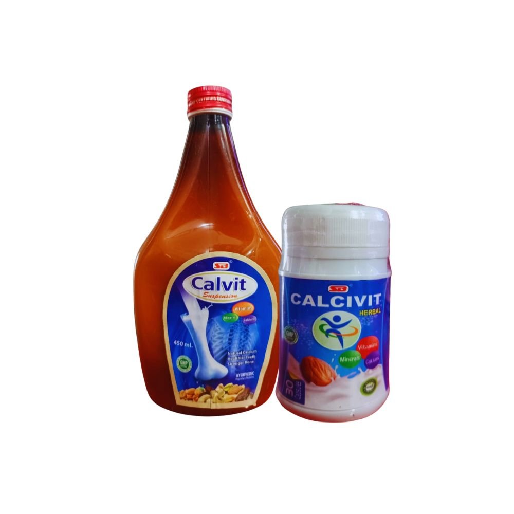 Best Ayurvedic Calcium Combo Calvit Syrup Buy online In India.