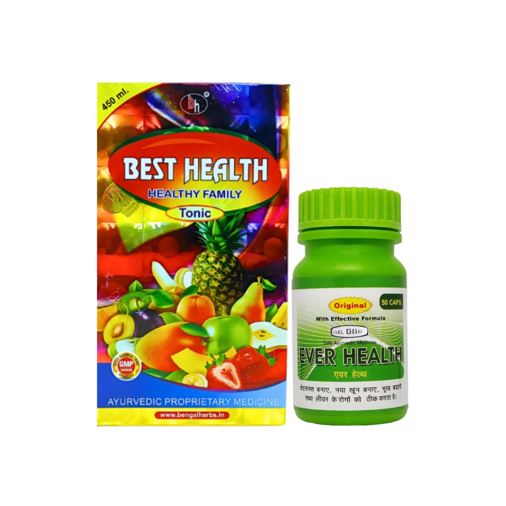 Best health tonic(Pack of 3) & Ever health capsule(Pack of 2)