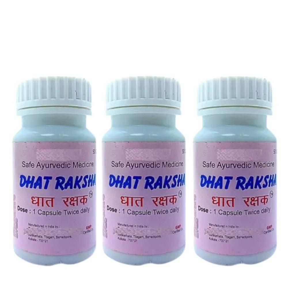 Best medicine for Premature Ejaculation Ayurvedic Dhat Raksha capsule ( pack of 3 )