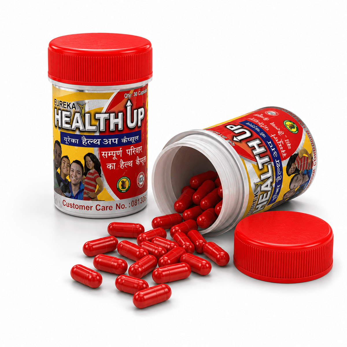 Best Weight Gainer Capsule Eureka Health up & Gas Relief (COMBO)