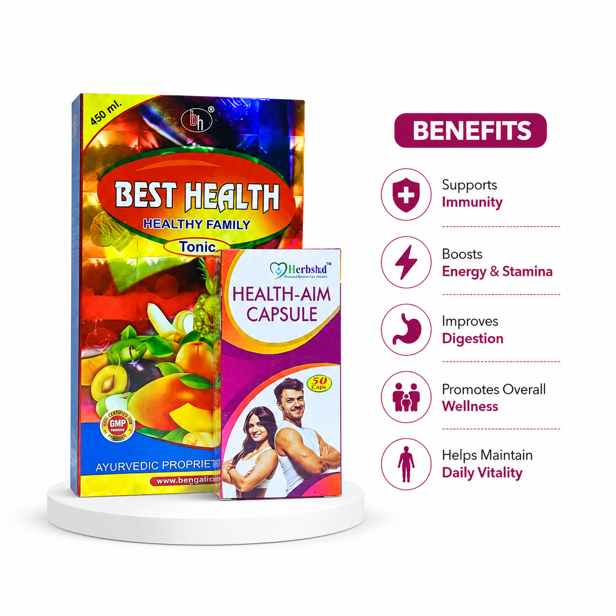 best health tonic & health aim capsule