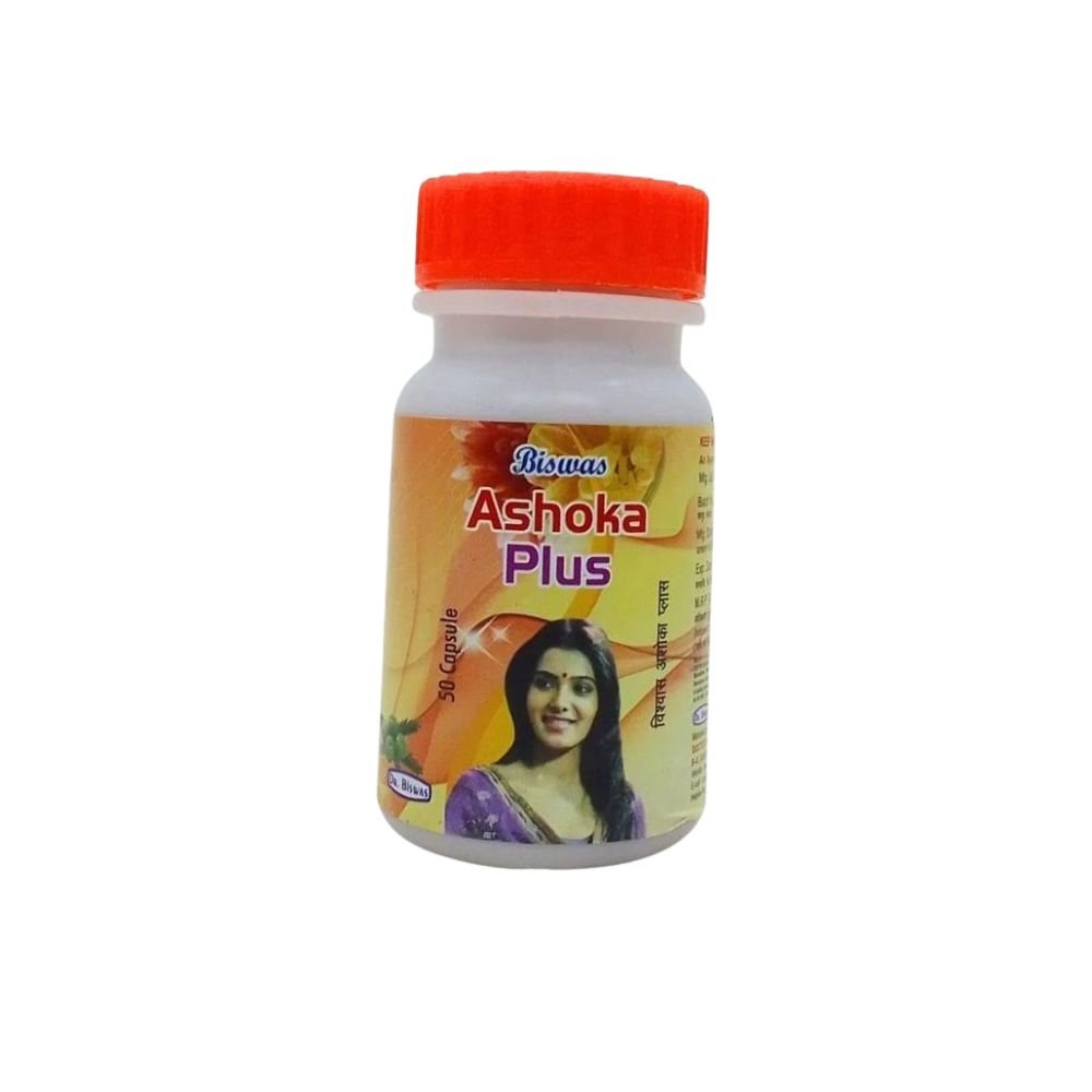 Ashoka Plus 50 Capsules  For Menstrual Relief Supplement (PACK 3)