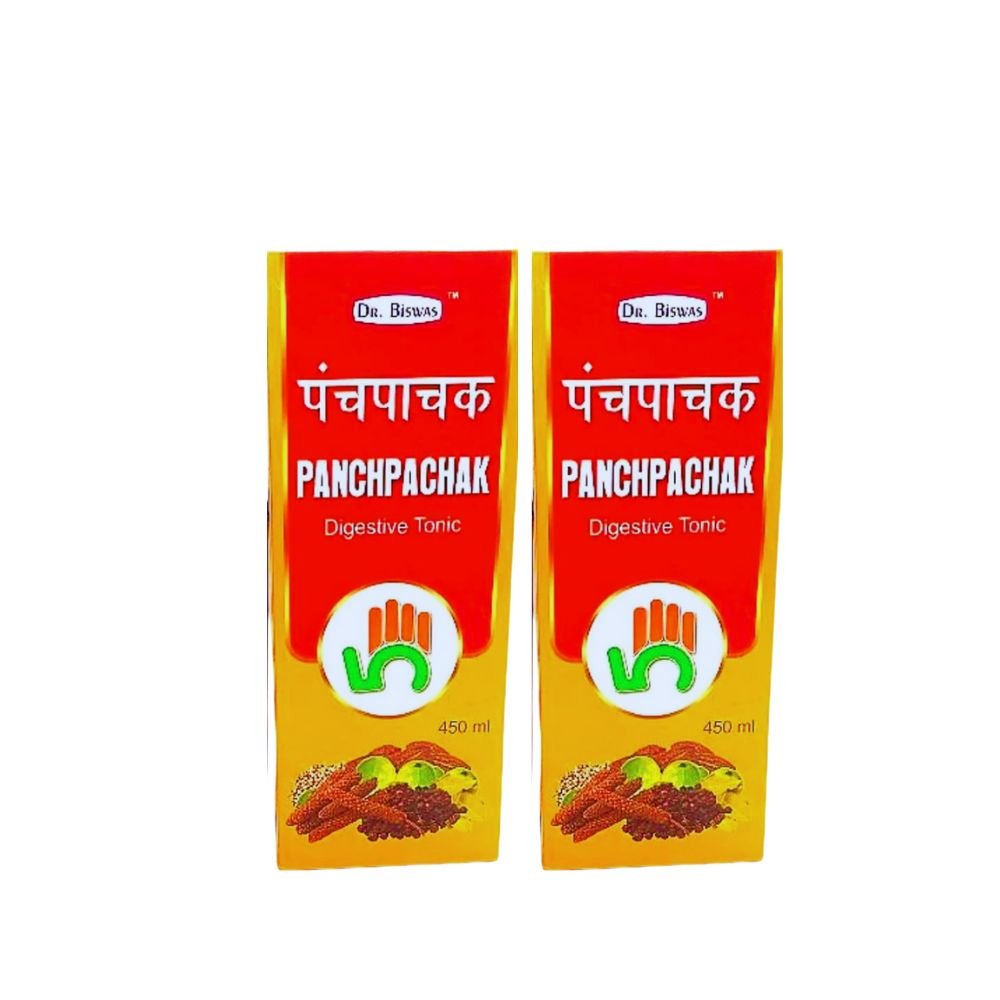Biswas Panchpachak Digestive Tonic 450 ml. (PACK OF 3)