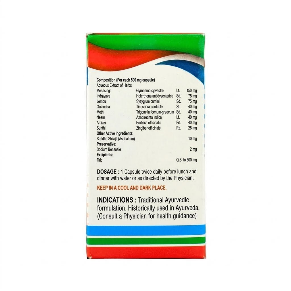 Blood Sugar Levels Wellness Combo | DMDIA Capsules & Herbal Juice